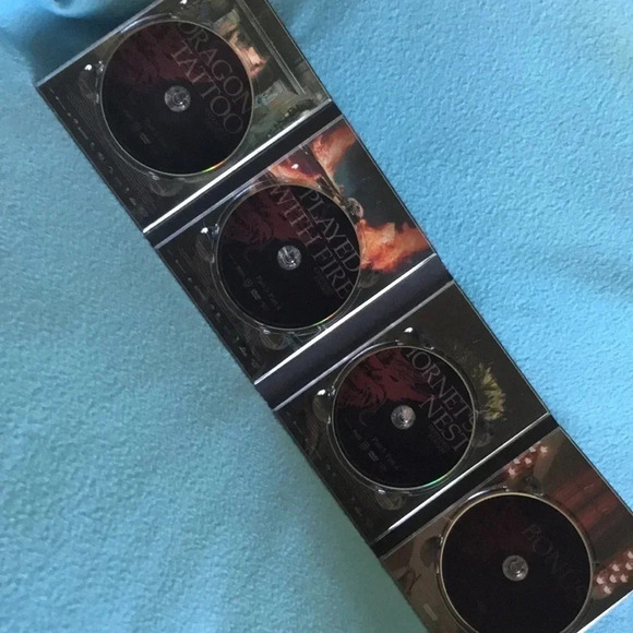 DRAGON Tattoo Trilogy extended edition DVD 9 hours uncut unrated🎉Host Pick🎉 - Picture 5 of 5